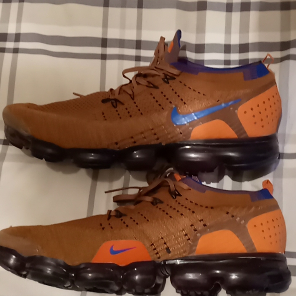 Shoes very comfortable/ slight tear on tongue.